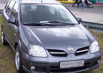 Wahacz przedni lewy Nissan Almera Tino FL